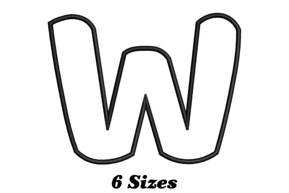 Alphabet Letter W Outline: A Designer's Review