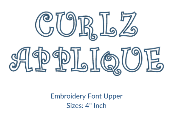 Curlz Applique Fonts: A Designer's Review for Boutique Apparel