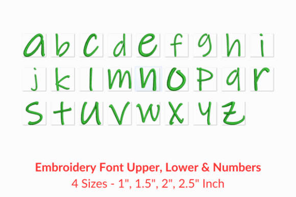 Ink Free Fonts Embroidery Design Review for Gifts