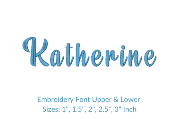 Katherine Font Embroidery Design Review for Pros