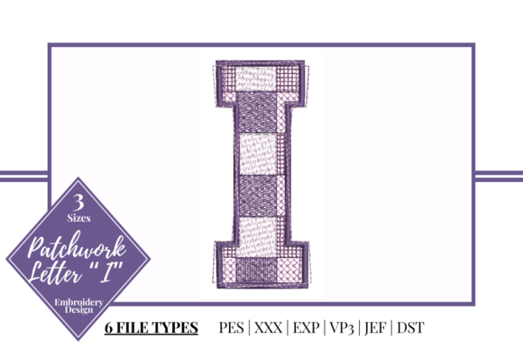 Patchwork Letter I: A Festive Embroidery Review