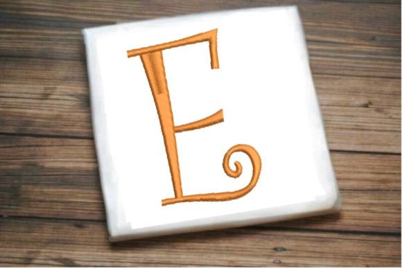 Review: Beautiful Capital E Letter Monogram for Pro Use