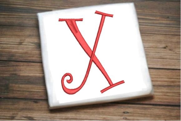 Review: Beautiful Capital X Letter Monogram for Craft Fairs