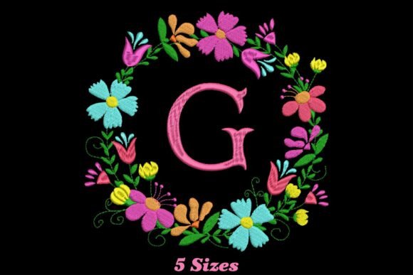 Review: Flower Alphabet Letter G for Personalized Gifts