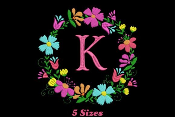 Review: Flower Alphabet Letter K for Personalized Gifts