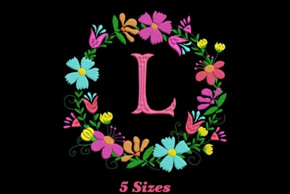 Review: Flower Alphabet Letter L for Etsy Shops