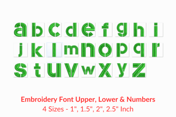 Review: Recognize Fonts Embroidery Design for Holidays