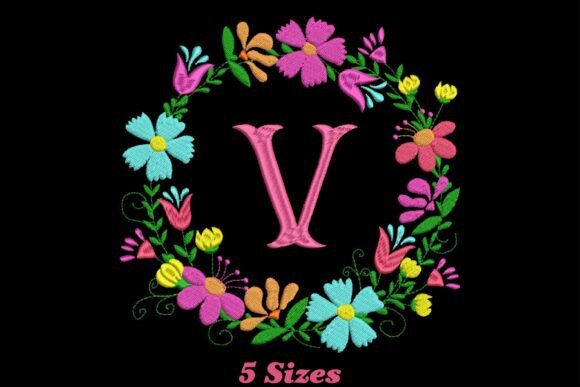 Reviewing Flower Alphabet Letter V for Holiday Crafts