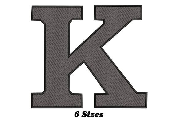 Stylish Letter K: A Festive Embroidery Review