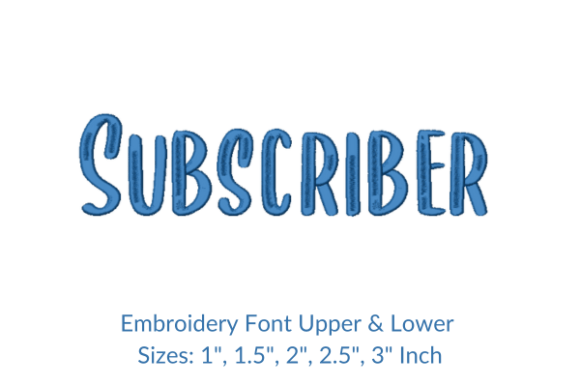 Subscriber Font Review: A Versatile Choice for Personalized Gifts