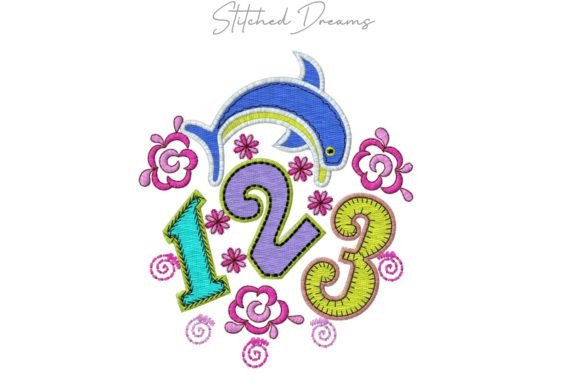 Underwater Embroidery Designs for Boutique Apparel